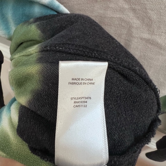 Beach Lunch Lounge Tie Dye Crew Neck Top Size XS - Picture 6 of 6